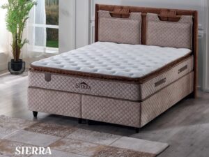 Sierra Boxspring – Extra Comfortpad & Temperatuurbalans