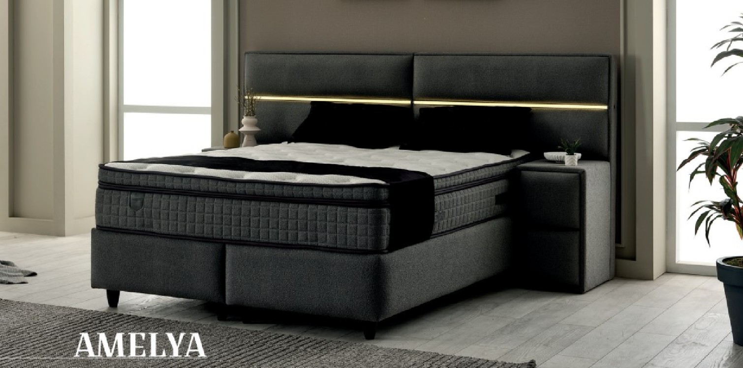 Amelya Boxspring (Kenzo Matras) – Magnetische Energiebalans & Vitaliteit