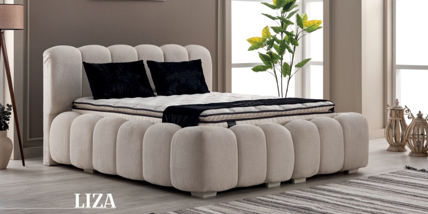 Liza Bed Boxspring – Anti-Statisch Comfort