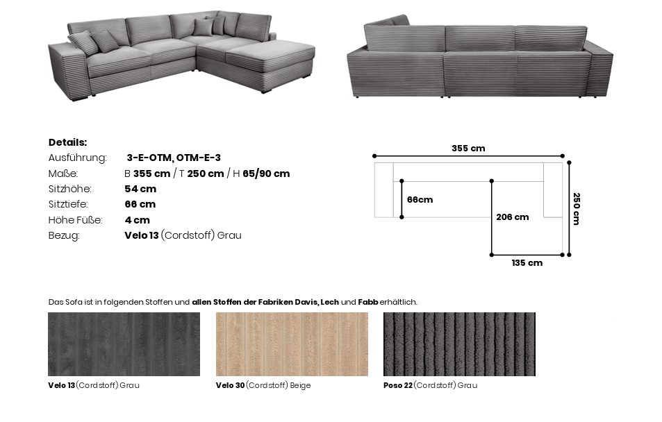 Luma Lincoln sofa - Afbeelding 2