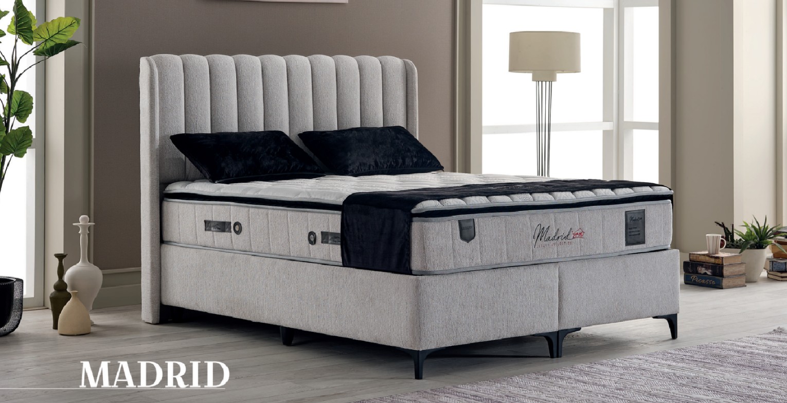 Madrid Boxspring – Pocketvering & Ergonomische Tailleondersteuning