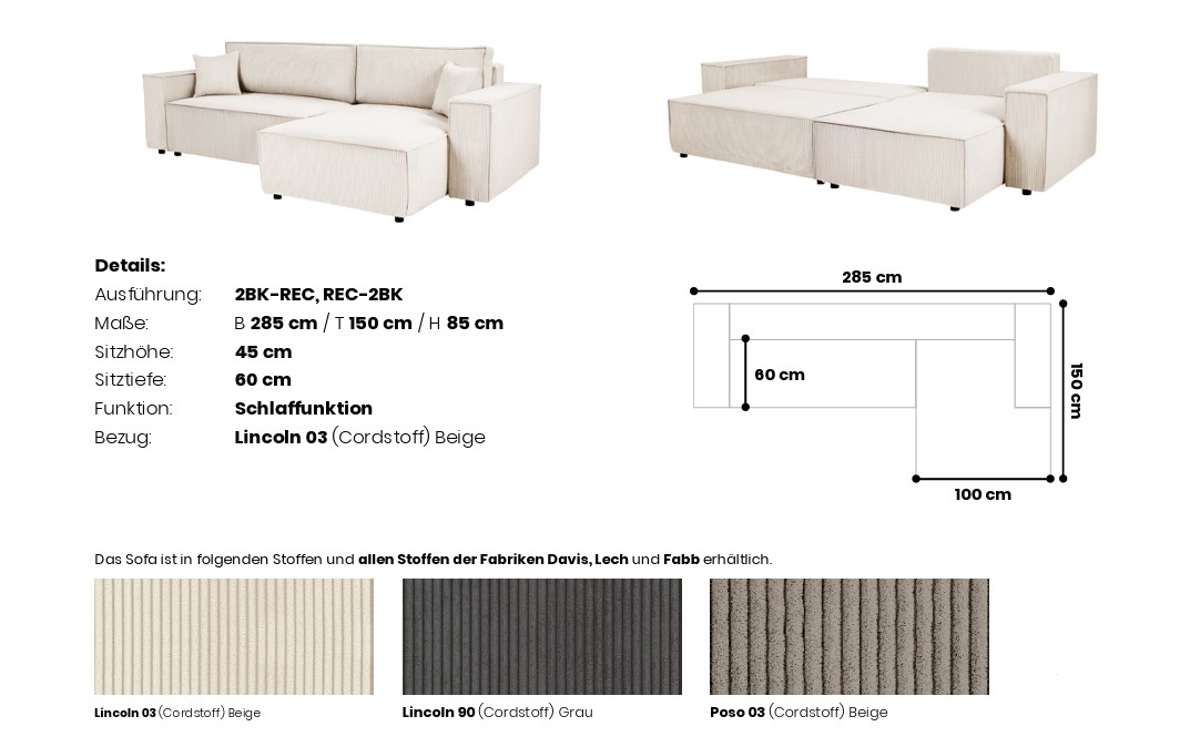 Nizza sofa - Afbeelding 2