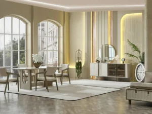 Verona eetkamer en sofa