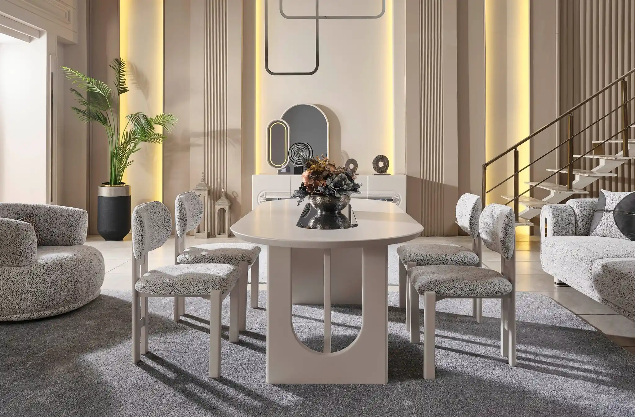 Parma eetkamer en sofa - Afbeelding 6