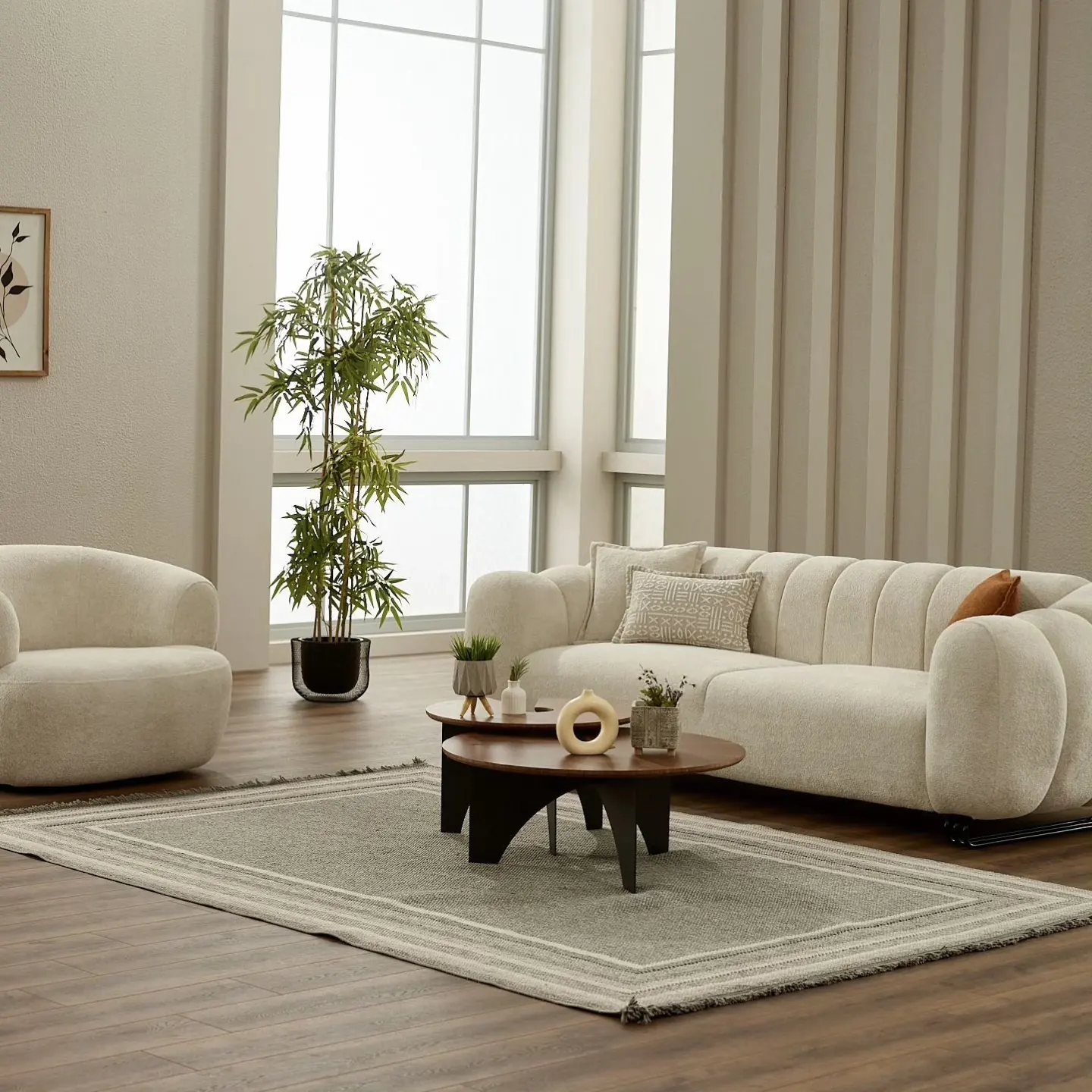 Pufy sofa set
