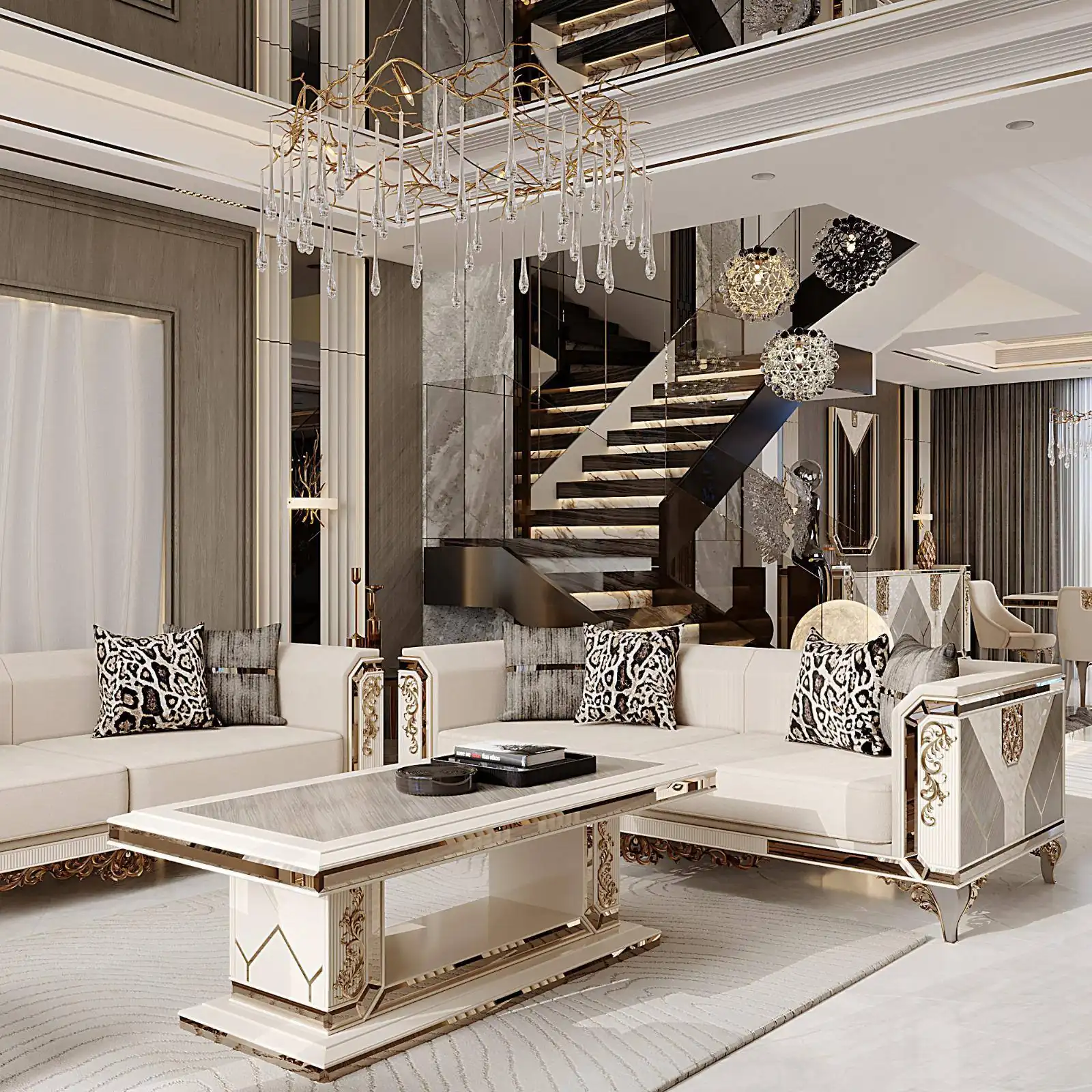 Safran tafel set - Afbeelding 5