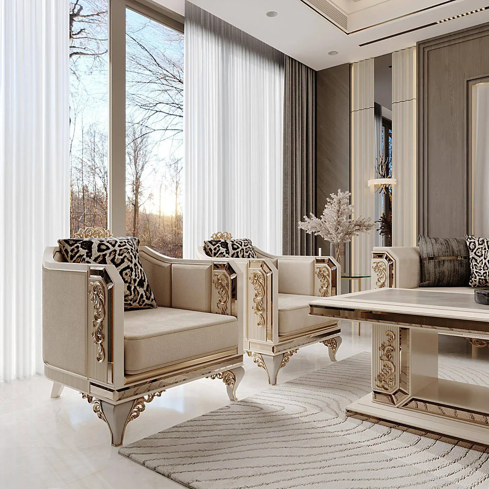 Safran tafel set - Afbeelding 4