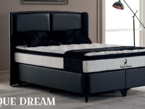 Unique Dream Boxspring – Satijn Luxe & Perfecte Temperatuurbalans