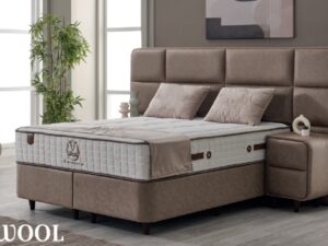 Wool Bed Boxspring – Pocketvering & Hoge DNS Visco